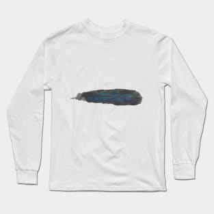 Black Feather Long Sleeve T-Shirt